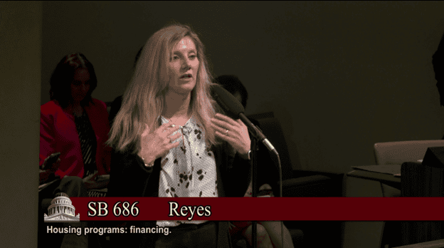 CCAH Executive Director Testifies for SB686 in CA Senate Appropriations Committee