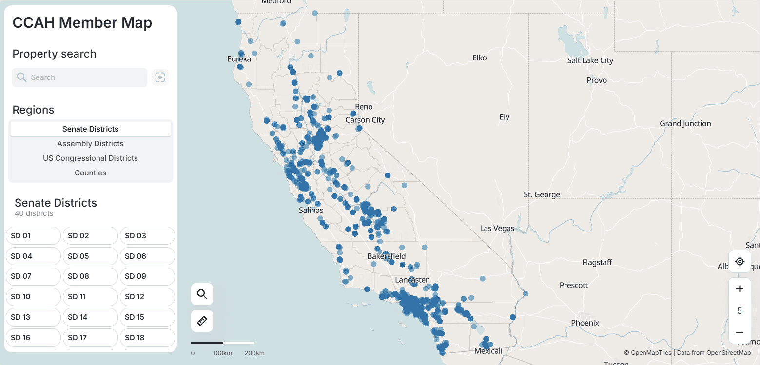 CCAH Member Map is Live!